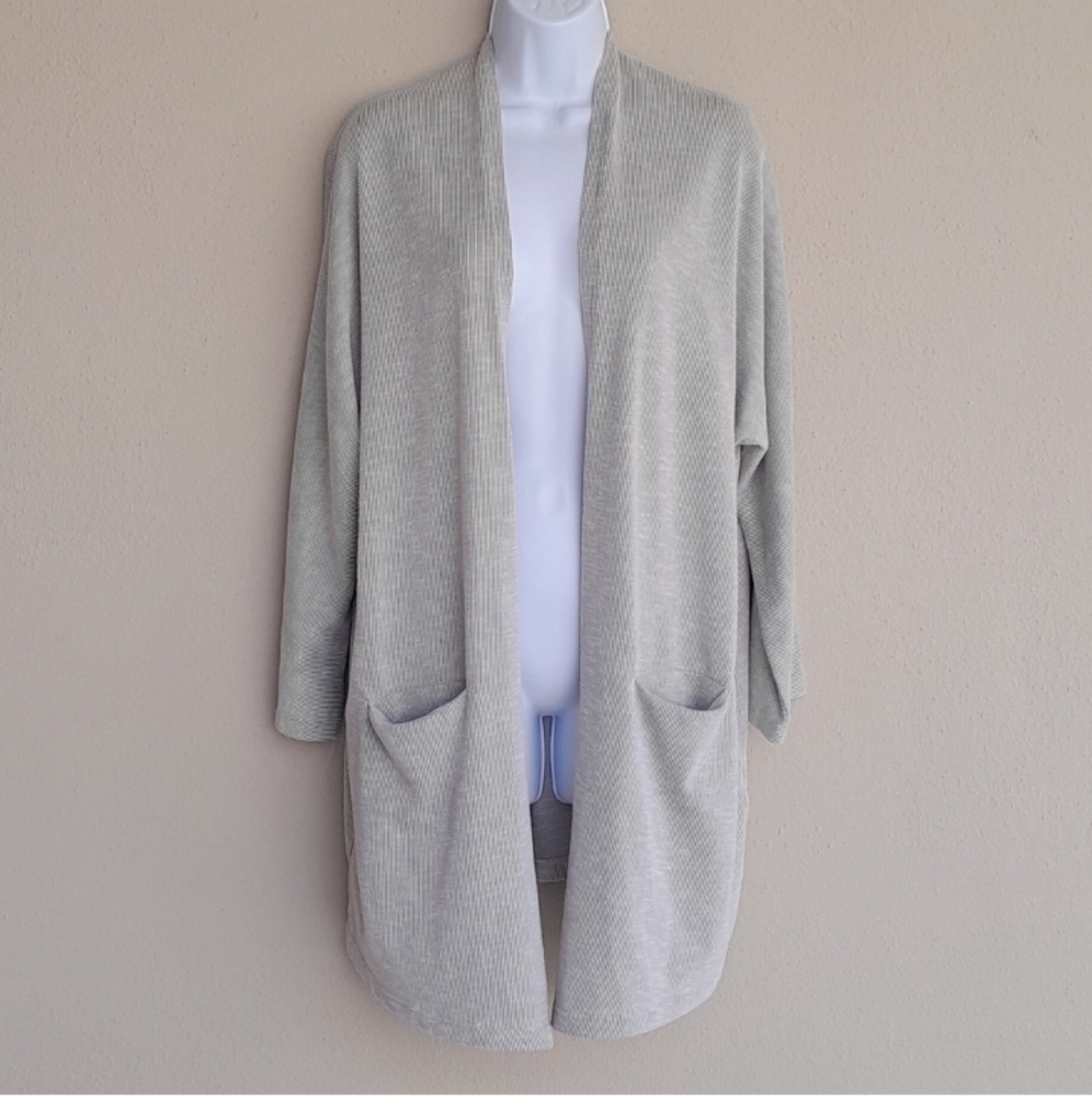 Anthropologie Drape Cardigan DONNI Ribbed Knit One Size Fits All